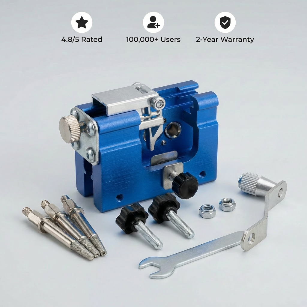 Kit de afilado de motosierras (3 cabezales)